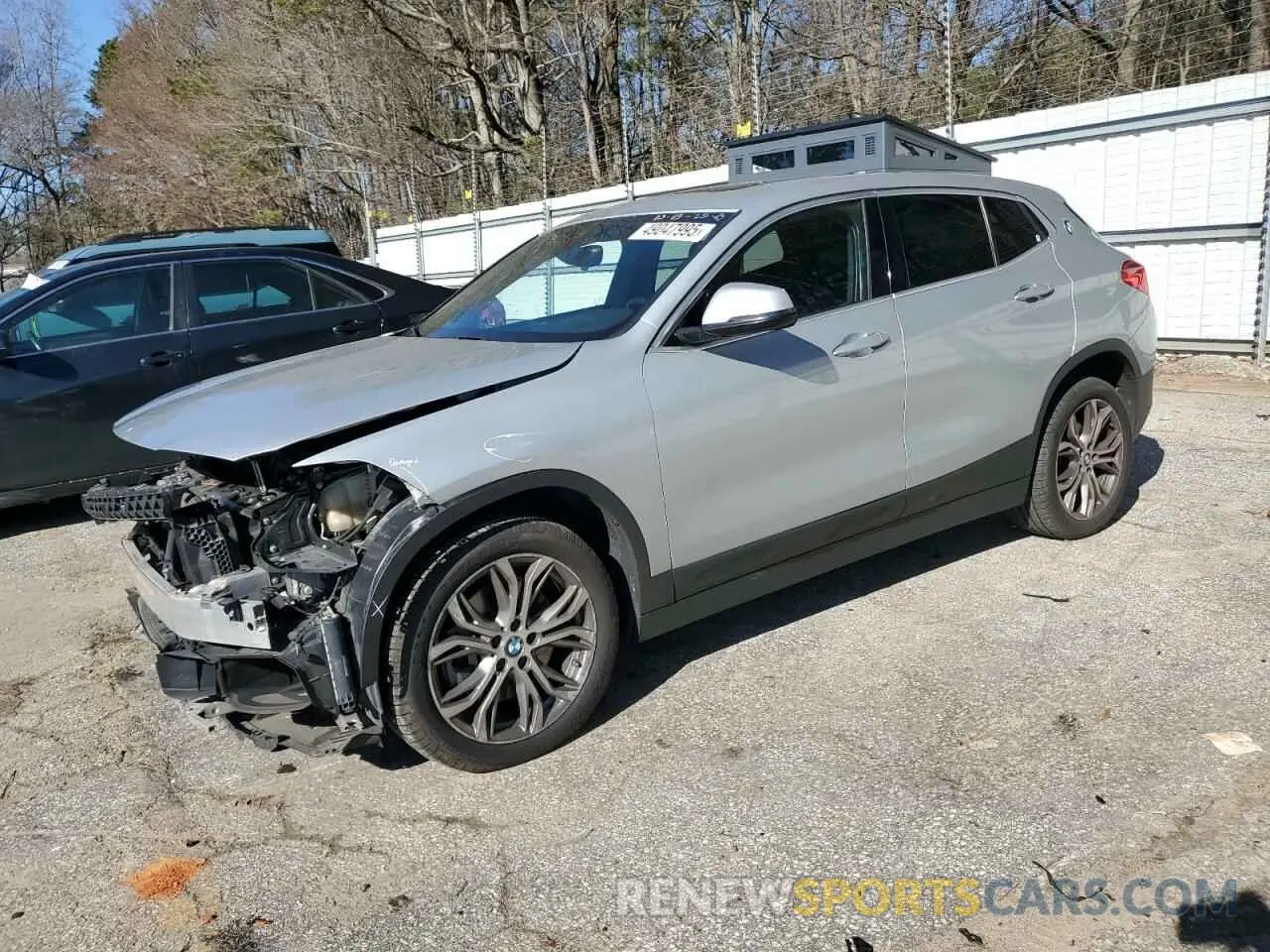 1 Photograph of a damaged car WBXYJ1C08L5P15779 BMW X2 2020