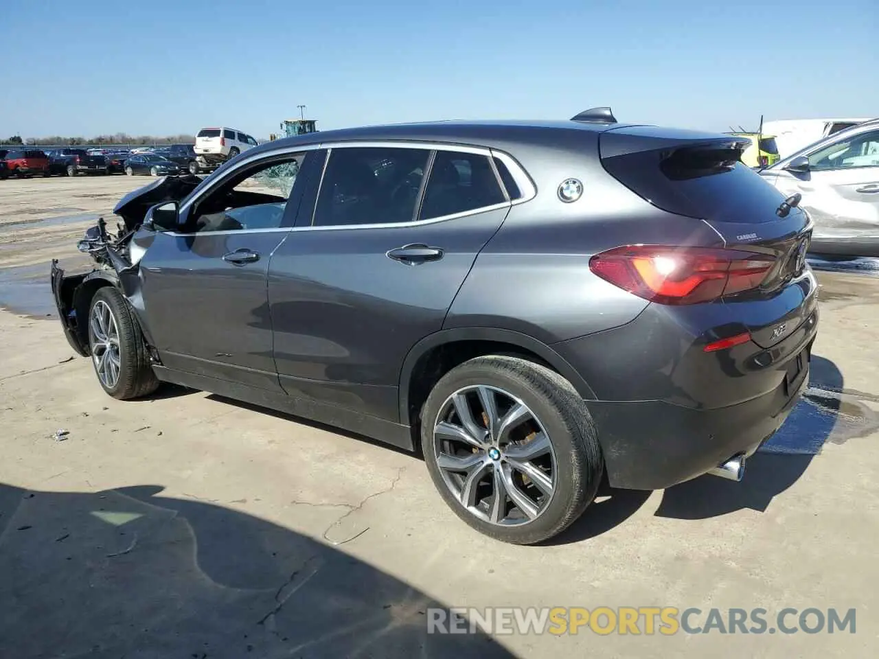 2 Photograph of a damaged car WBXYH9C00M5S76654 BMW X2 2021