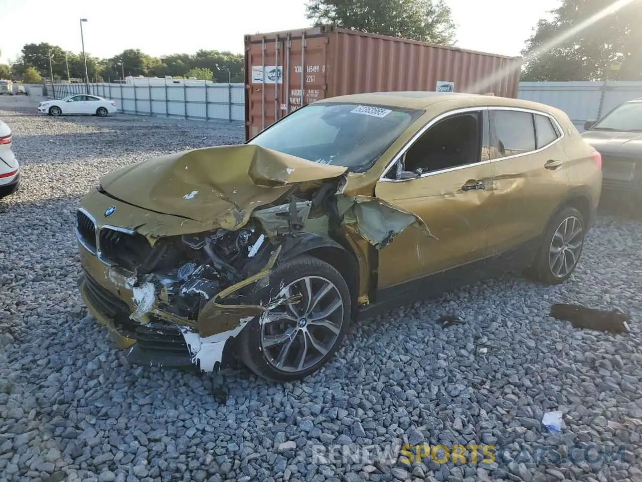 1 Photograph of a damaged car WBXYH9C01M5S42397 BMW X2 2021