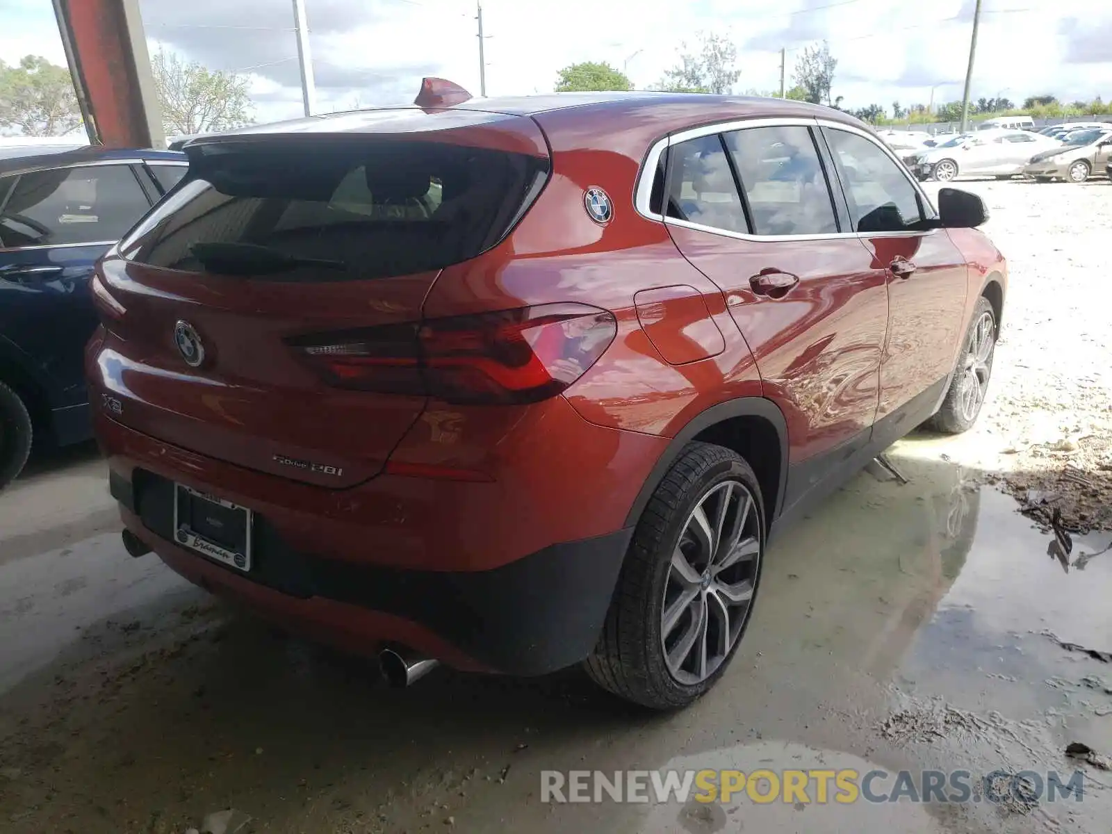 4 Photograph of a damaged car WBXYH9C03M5S76566 BMW X2 2021