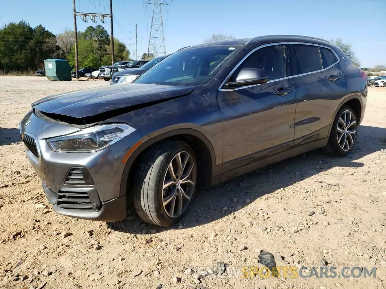 1 Photograph of a damaged car WBXYH9C04M5S06297 BMW X2 2021