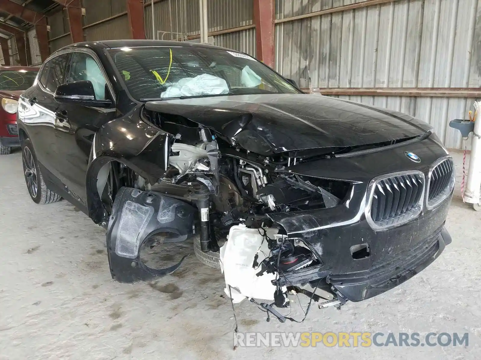 1 Photograph of a damaged car WBXYH9C06M5S43299 BMW X2 2021