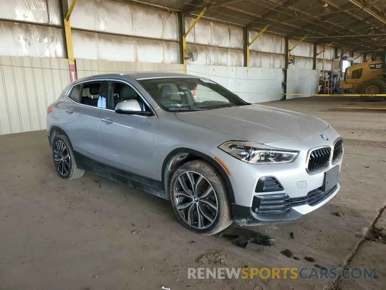 4 Photograph of a damaged car WBXYH9C07M5T03462 BMW X2 2021