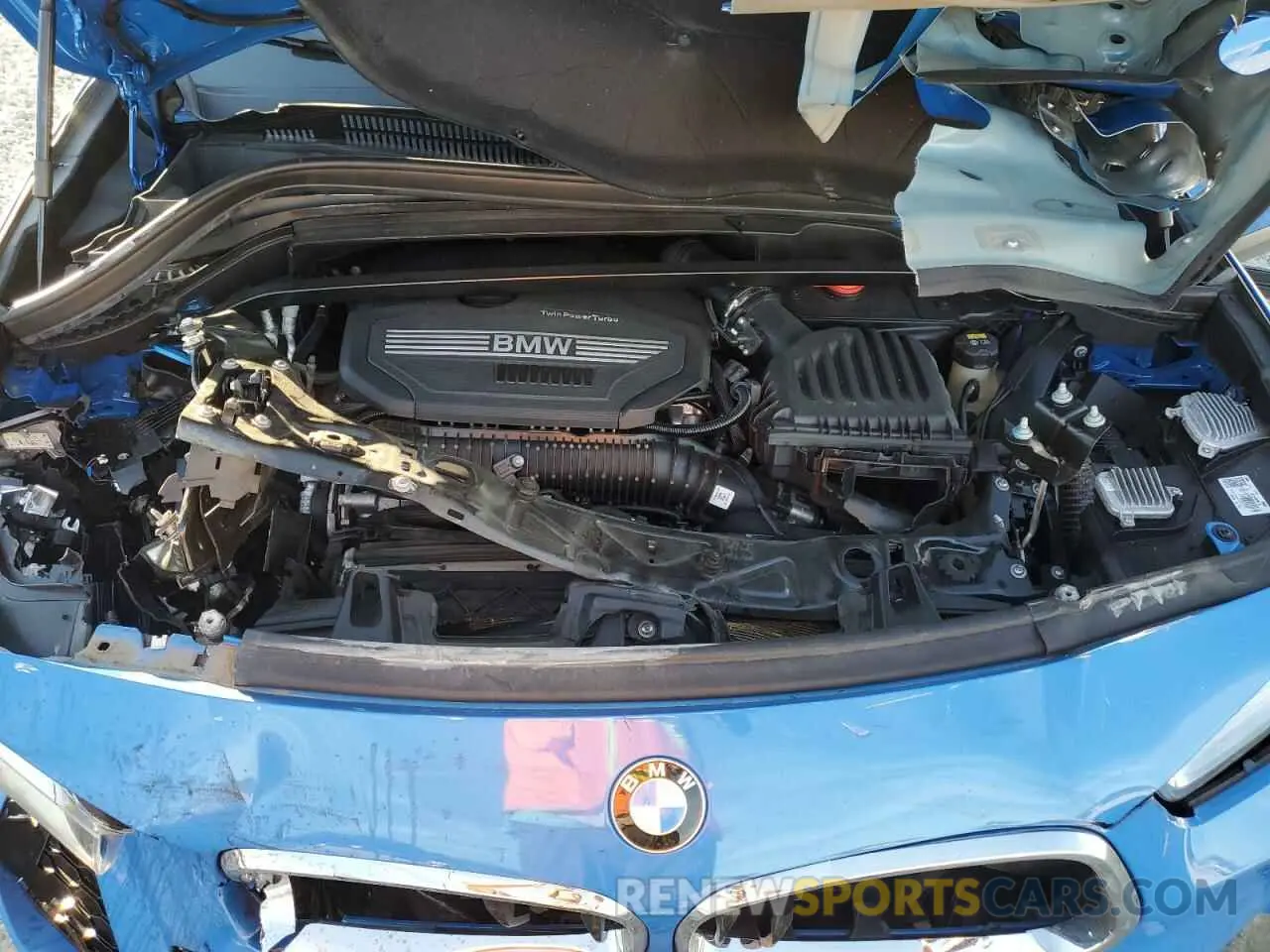 11 Photograph of a damaged car WBXYH9C09M5S16436 BMW X2 2021