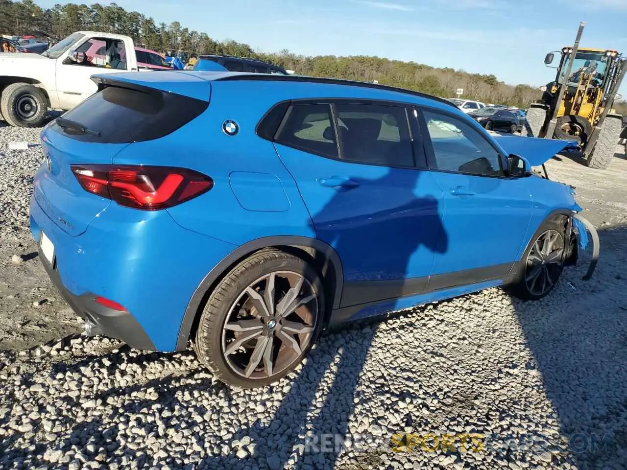 3 Photograph of a damaged car WBXYH9C09M5S16436 BMW X2 2021
