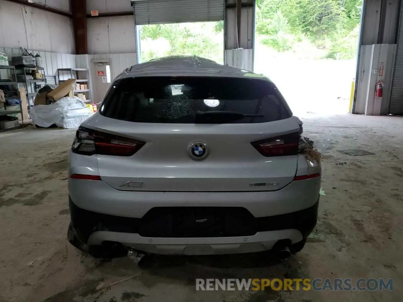 6 Photograph of a damaged car WBXYH9C09M5S43877 BMW X2 2021