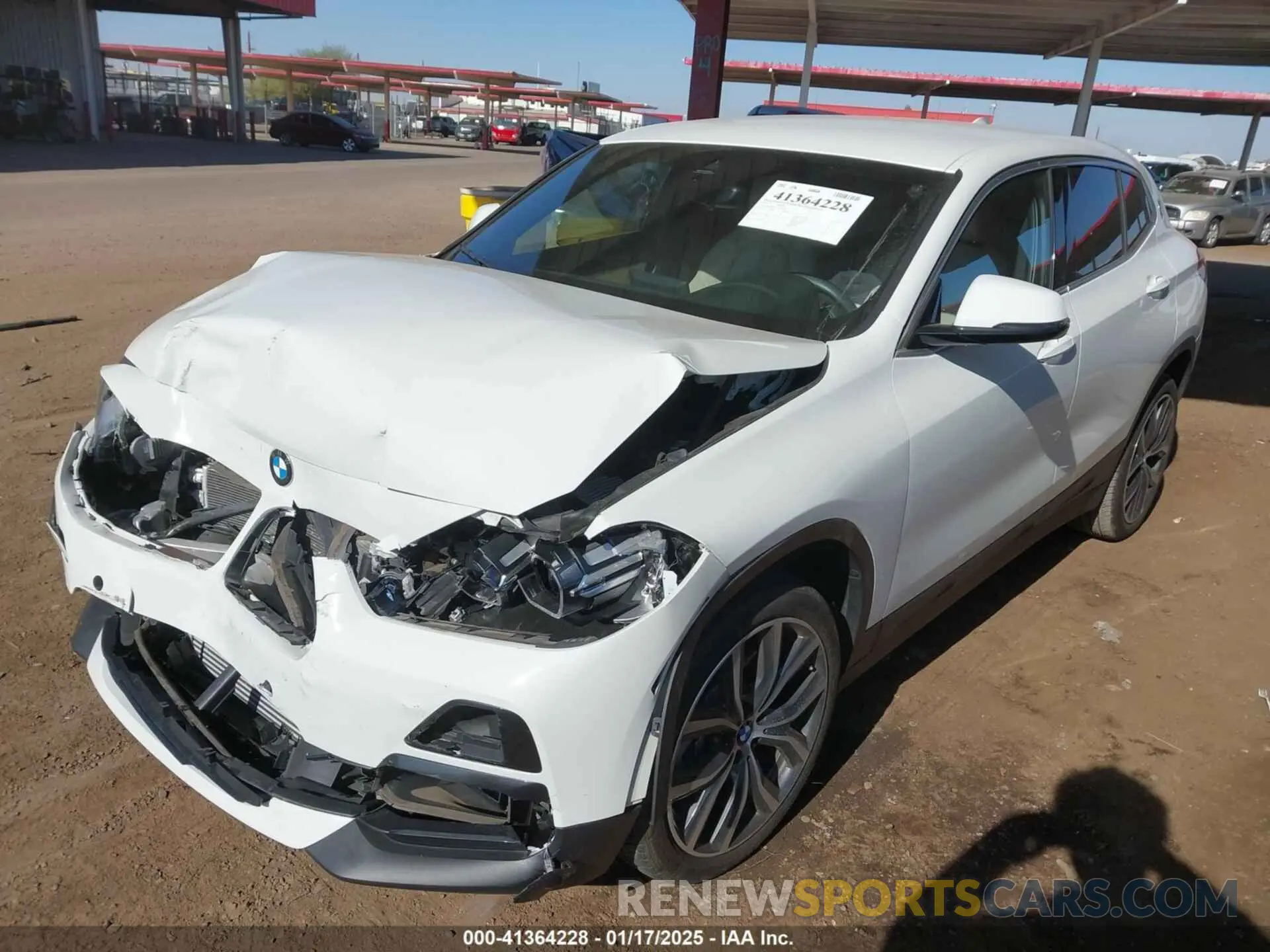 2 Photograph of a damaged car WBXYH9C0XM5S19815 BMW X2 2021