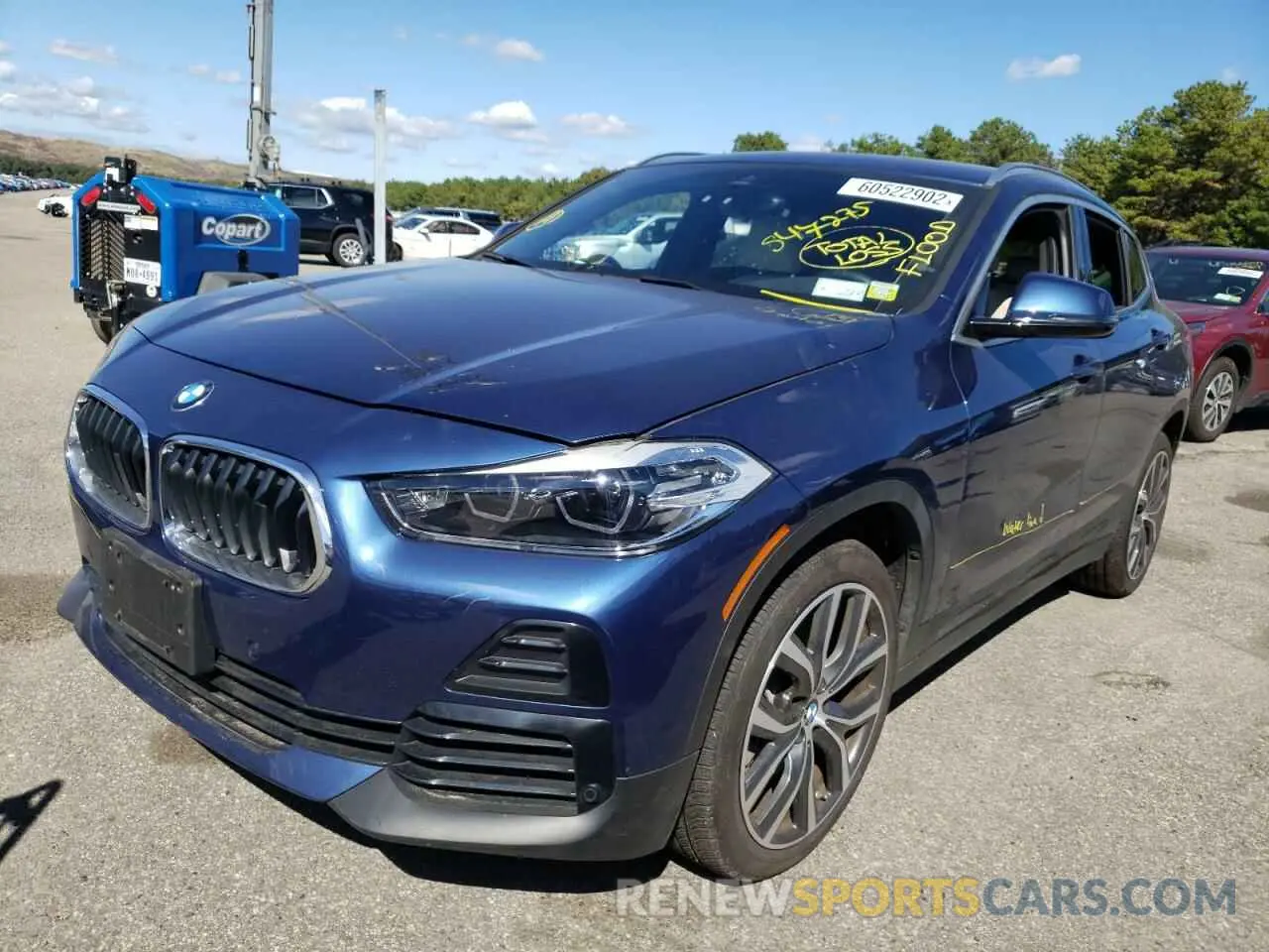 2 Photograph of a damaged car WBXYJ1C04M5S47275 BMW X2 2021