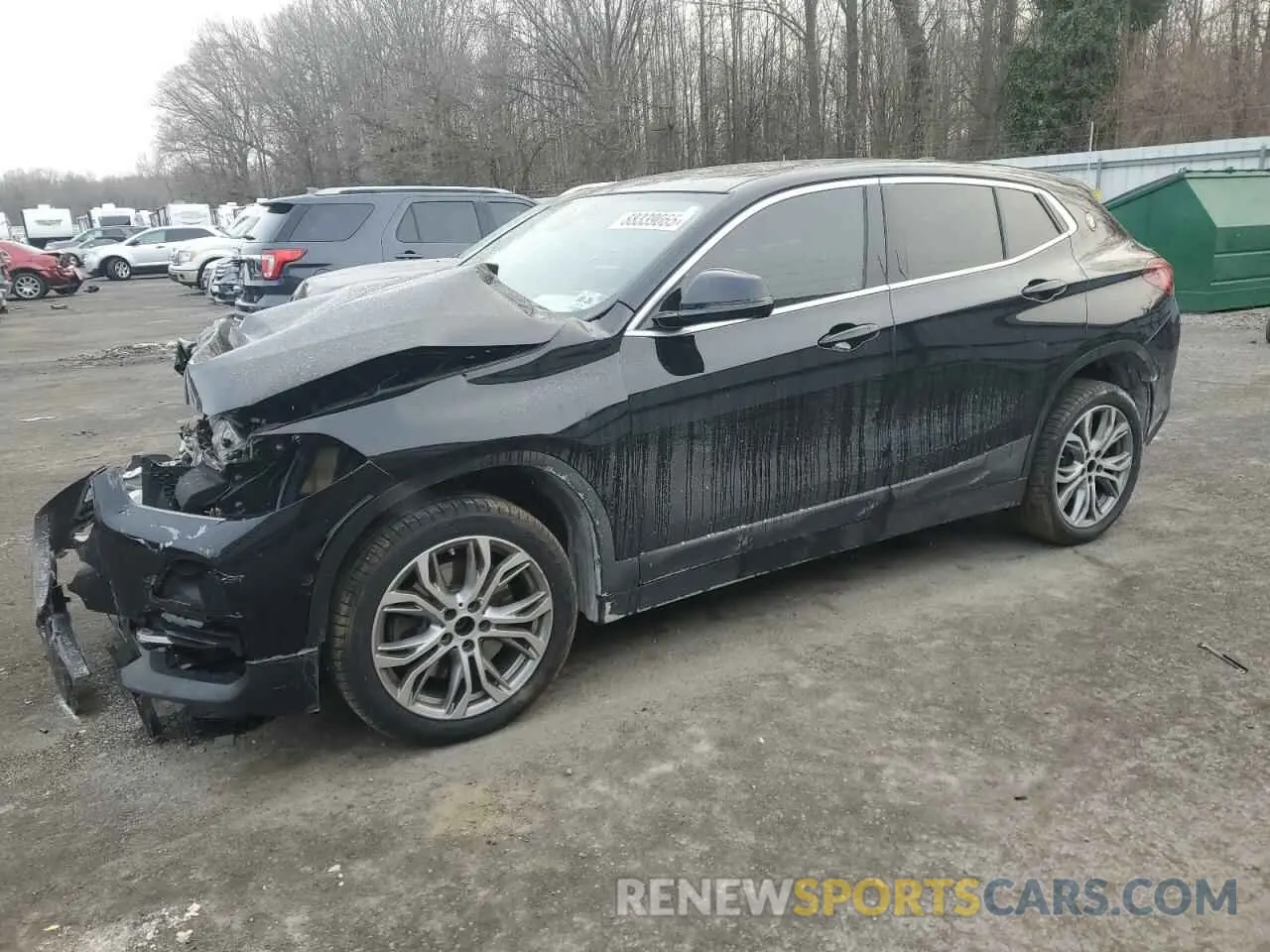 1 Photograph of a damaged car WBXYJ1C05M5S39363 BMW X2 2021