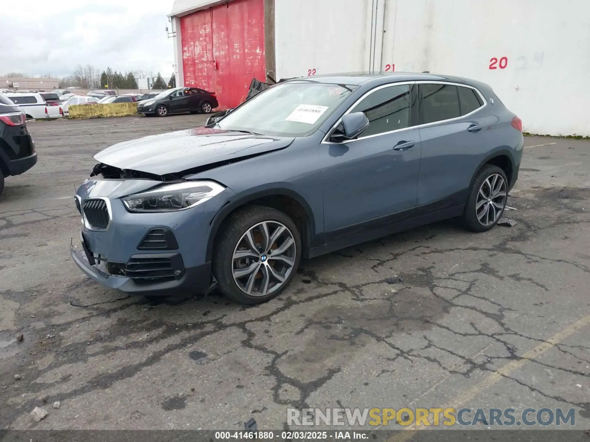 2 Photograph of a damaged car WBXYJ1C07M5S91450 BMW X2 2021