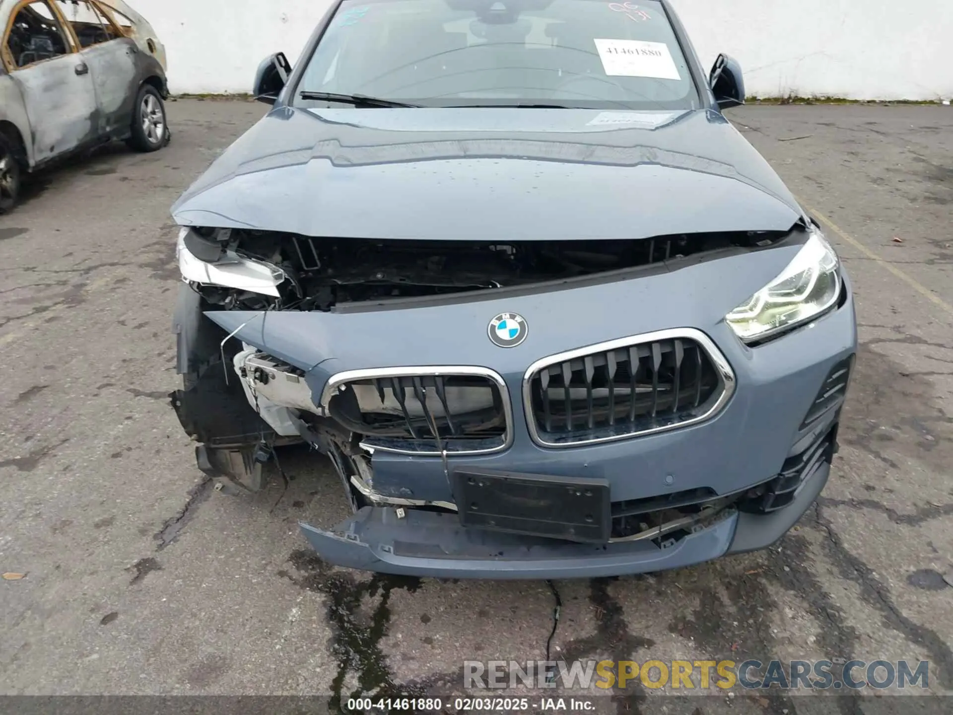 6 Photograph of a damaged car WBXYJ1C07M5S91450 BMW X2 2021