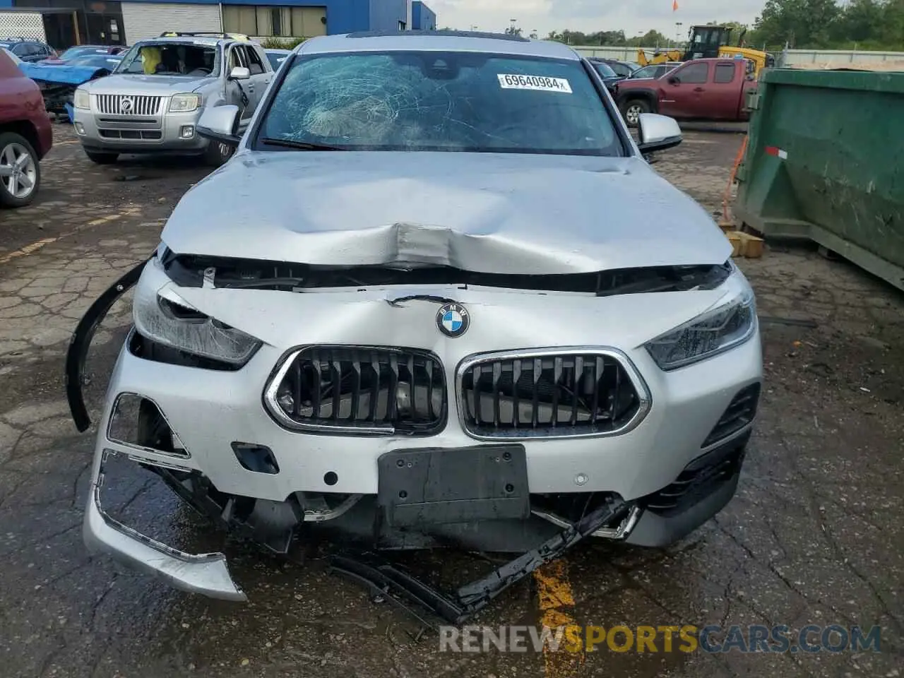 5 Photograph of a damaged car WBXYJ1C09M5T13335 BMW X2 2021