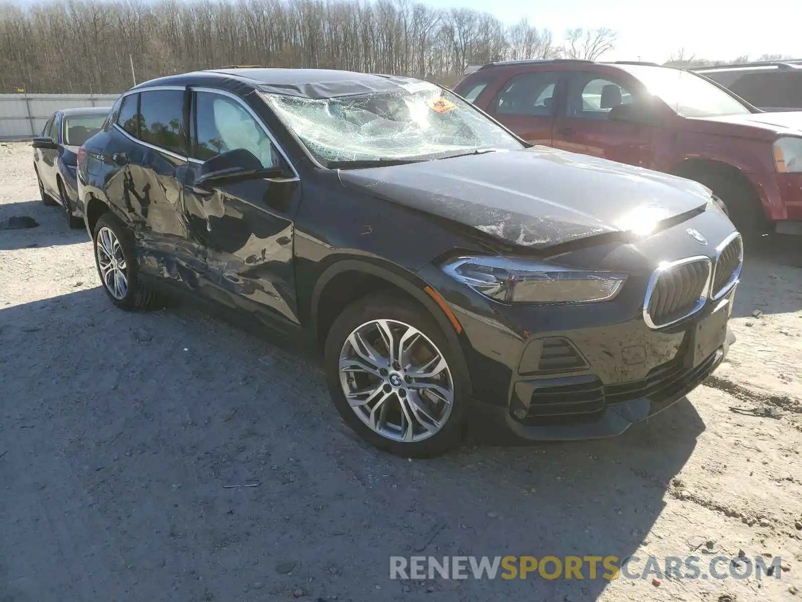 1 Photograph of a damaged car WBXYJ1C0XM5S04978 BMW X2 2021