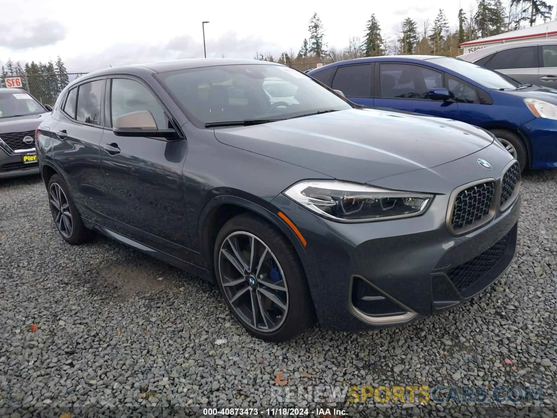 1 Photograph of a damaged car WBXYN1C03M5T19751 BMW X2 2021