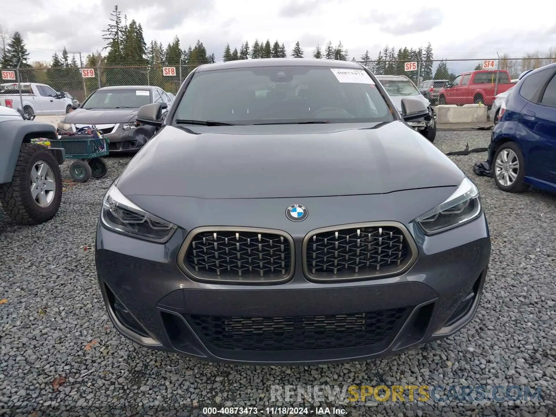 13 Photograph of a damaged car WBXYN1C03M5T19751 BMW X2 2021