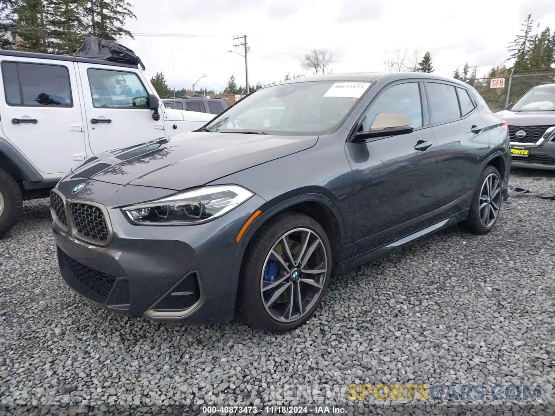 2 Photograph of a damaged car WBXYN1C03M5T19751 BMW X2 2021