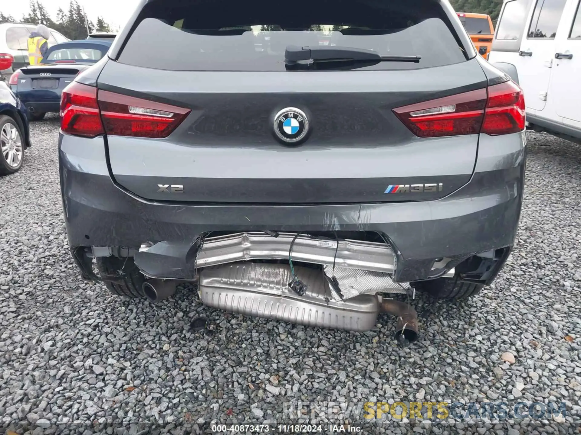 6 Photograph of a damaged car WBXYN1C03M5T19751 BMW X2 2021