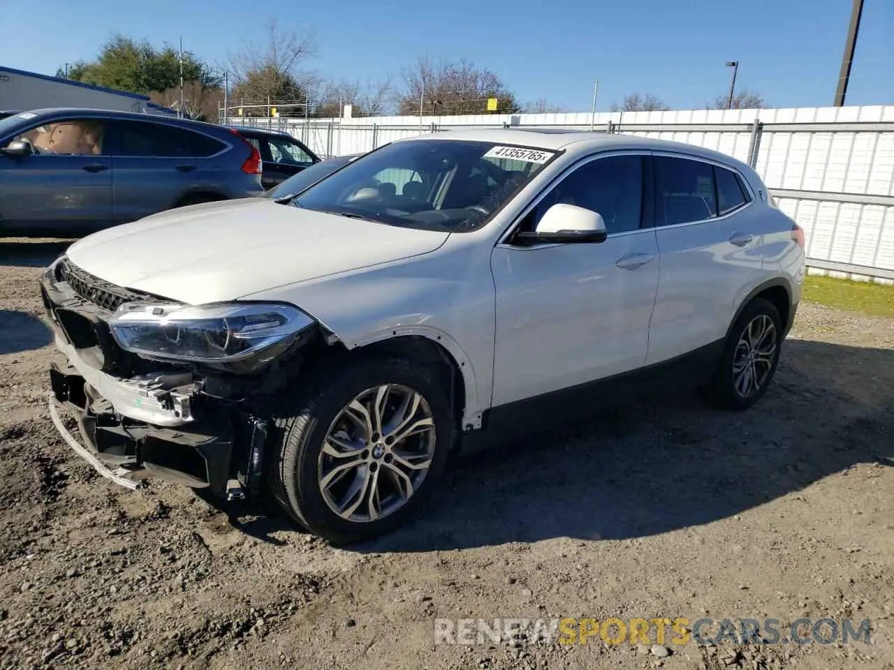 1 Photograph of a damaged car WBXYH9C02N5U08296 BMW X2 2022