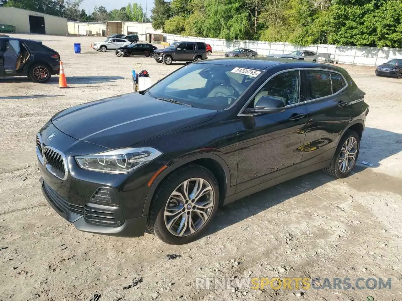 1 Photograph of a damaged car WBXYH9C02N5U43355 BMW X2 2022