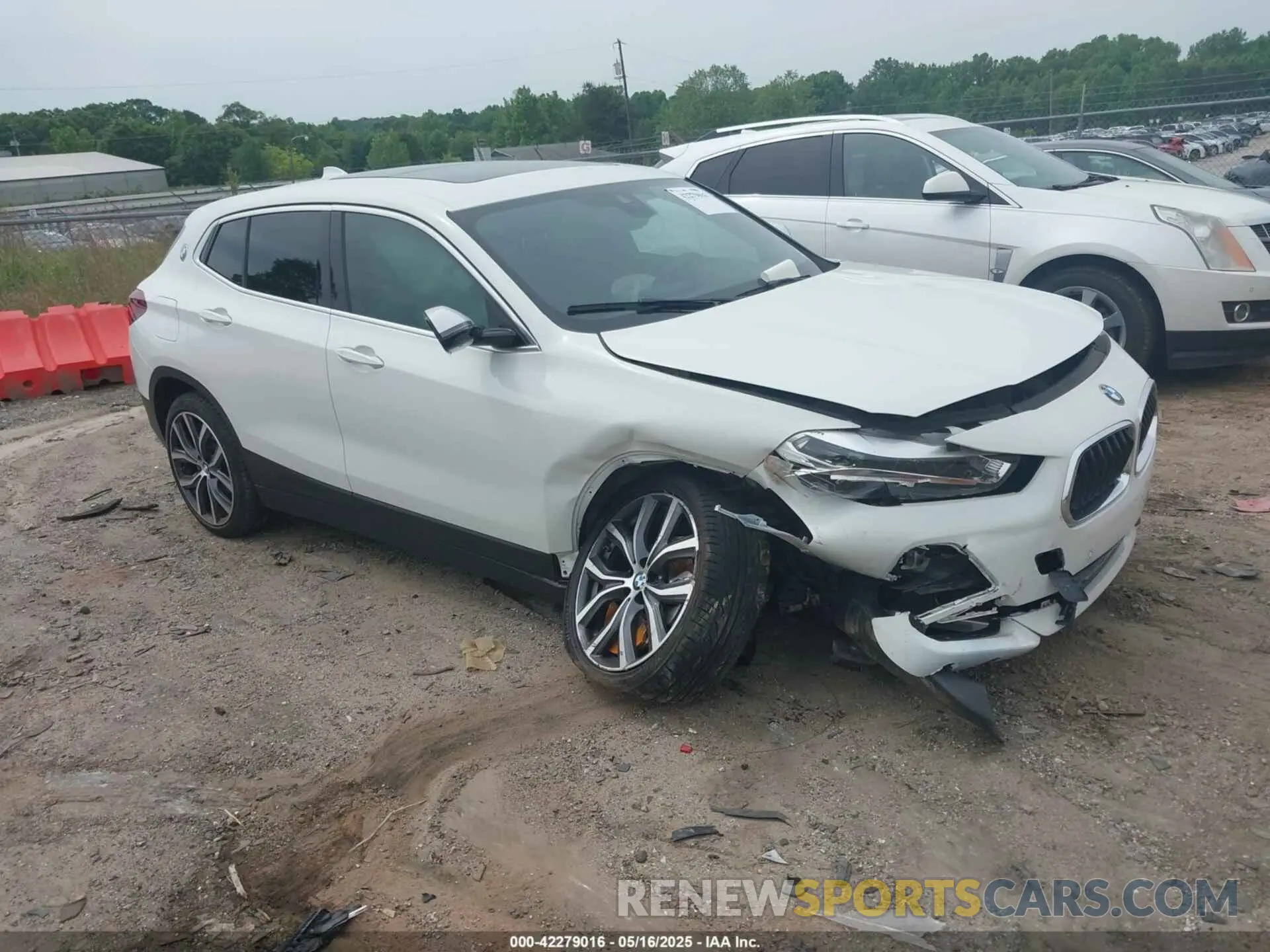 1 Photograph of a damaged car WBXYH9C02N5U61967 BMW X2 2022