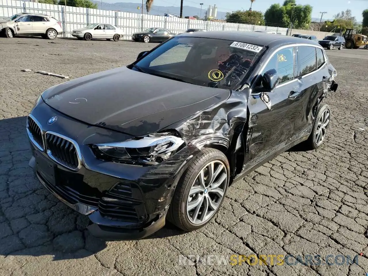 2 Photograph of a damaged car WBXYH9C04N5T73695 BMW X2 2022