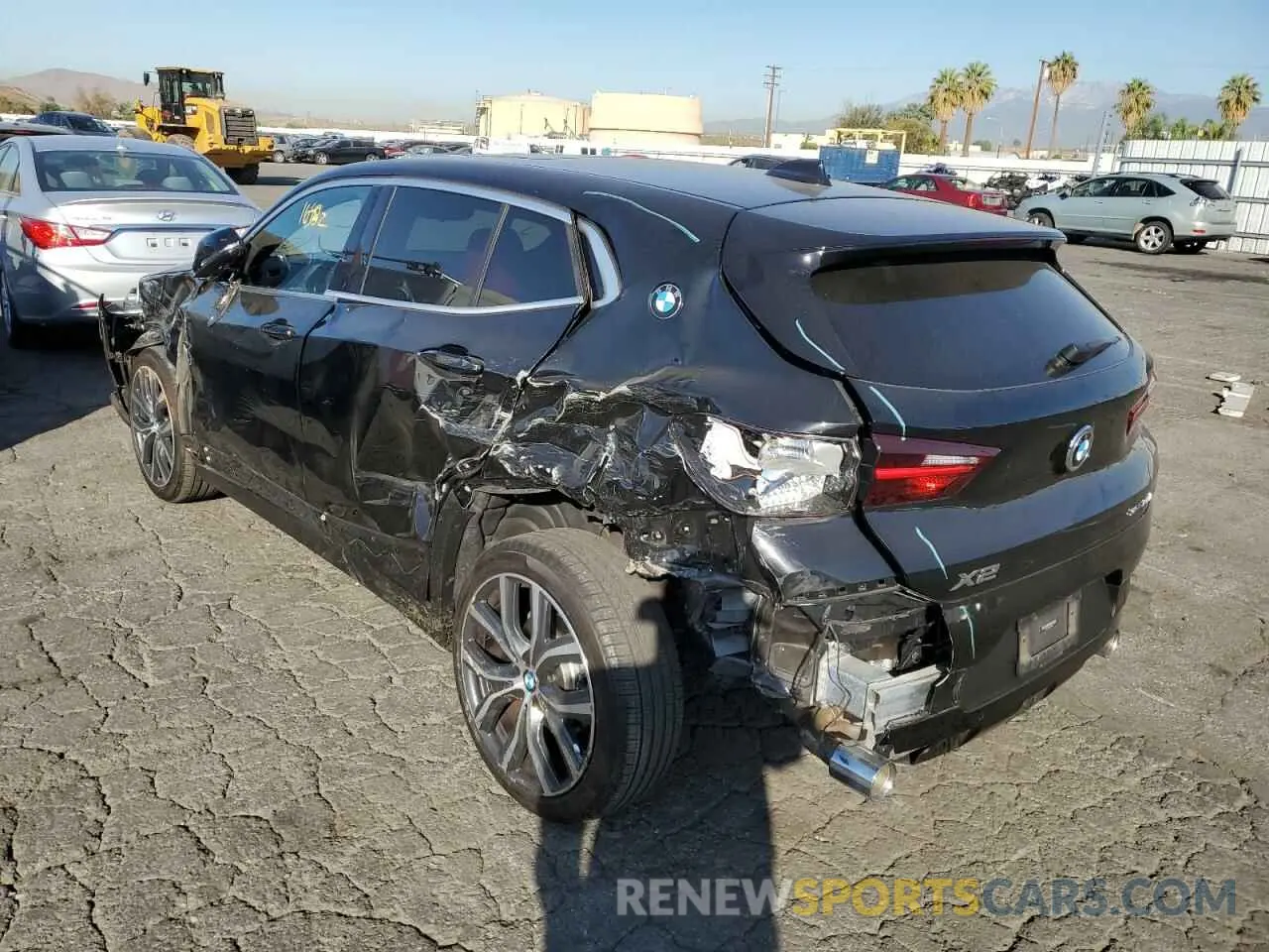 3 Photograph of a damaged car WBXYH9C04N5T73695 BMW X2 2022