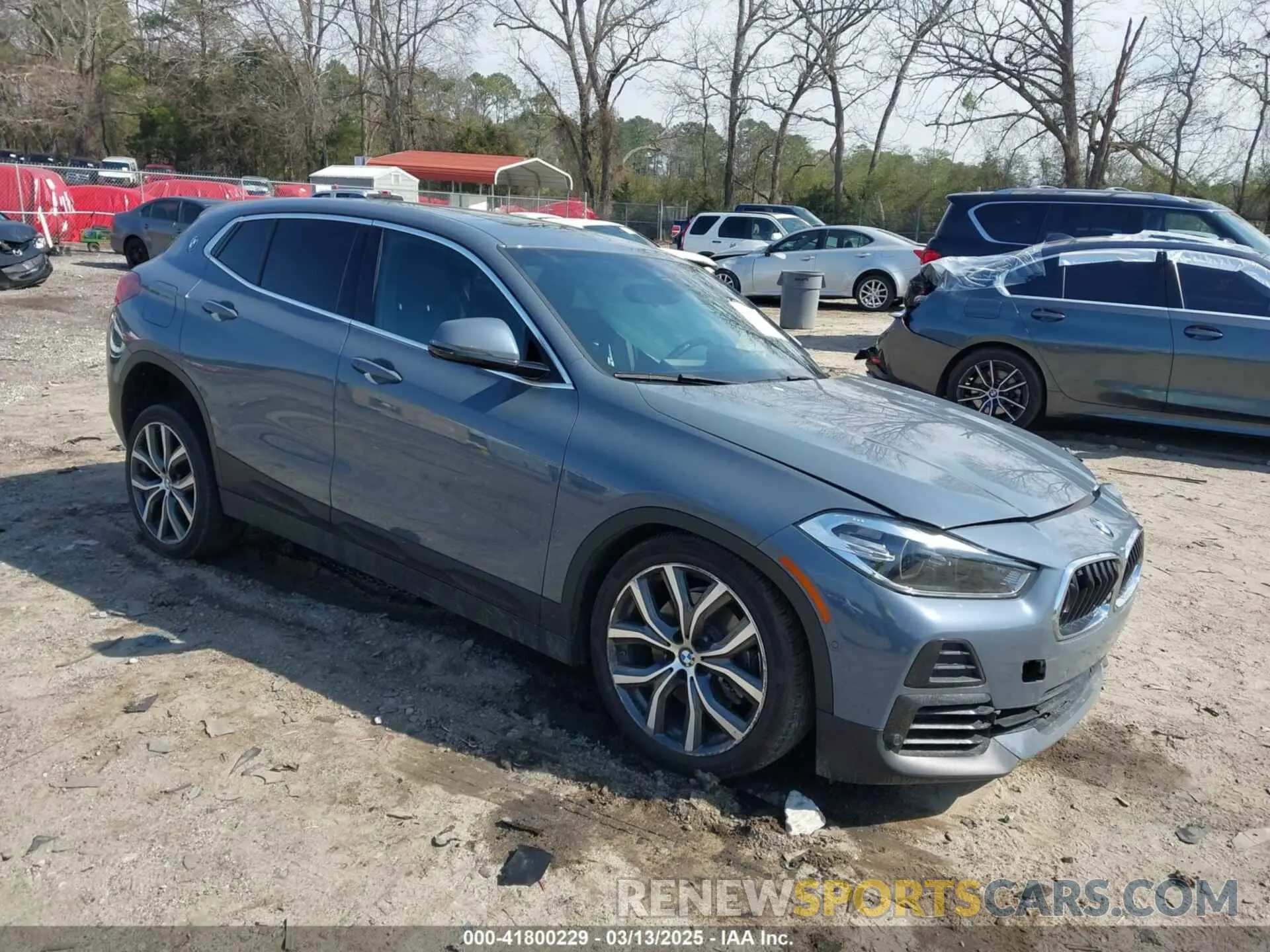 1 Photograph of a damaged car WBXYH9C06N5T66960 BMW X2 2022