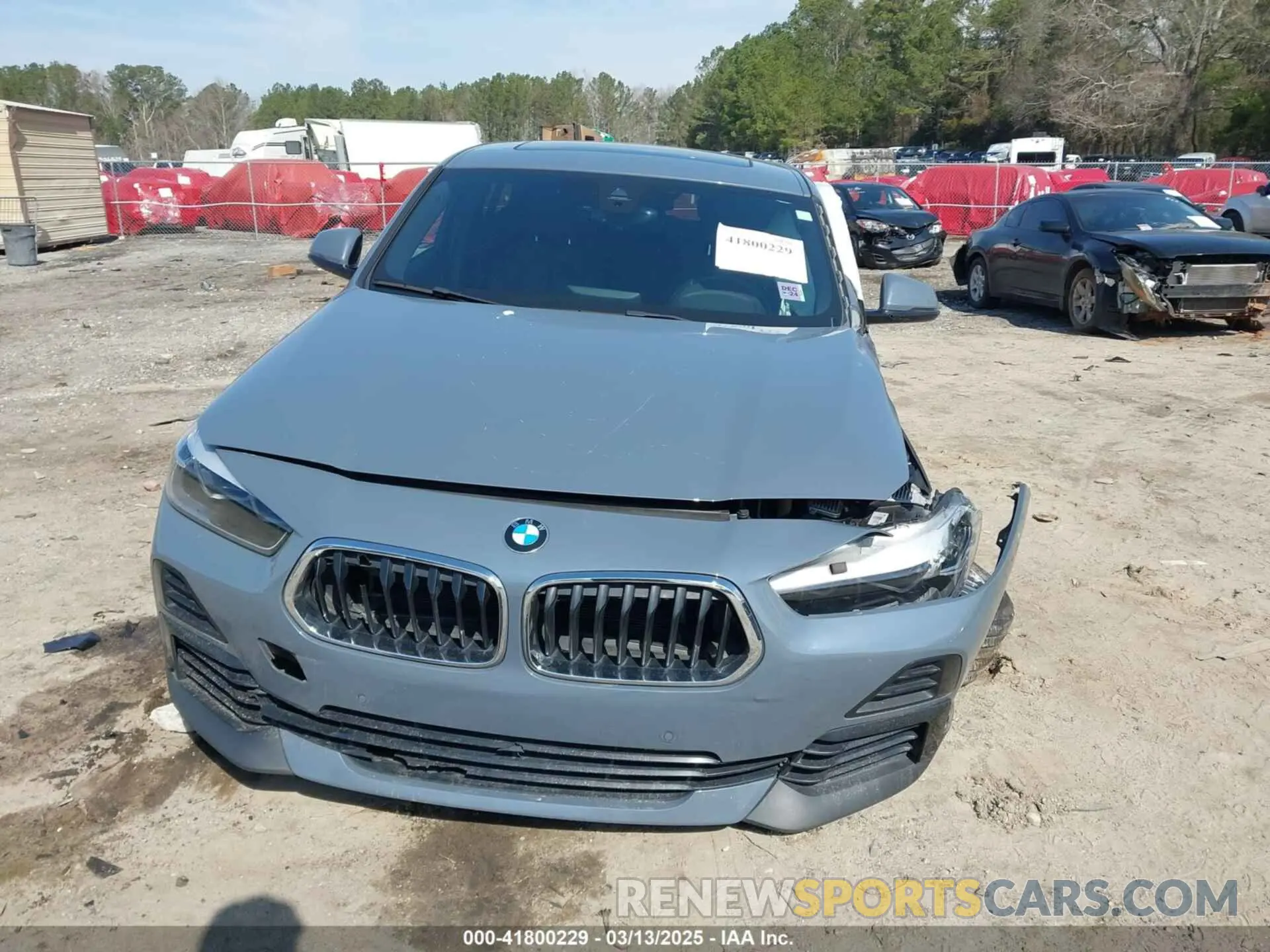 12 Photograph of a damaged car WBXYH9C06N5T66960 BMW X2 2022