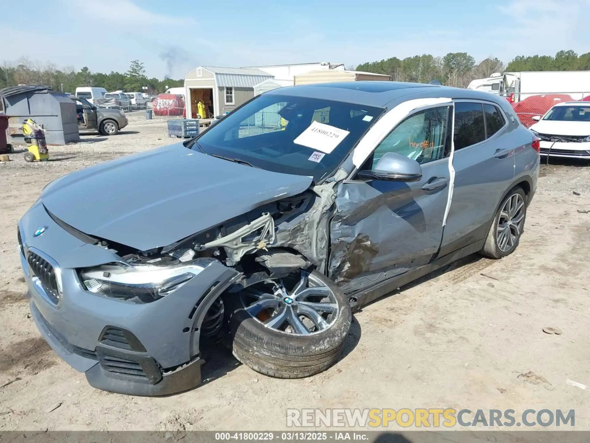 6 Photograph of a damaged car WBXYH9C06N5T66960 BMW X2 2022