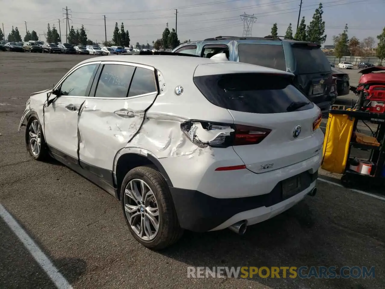 2 Photograph of a damaged car WBXYH9C09N5U02737 BMW X2 2022