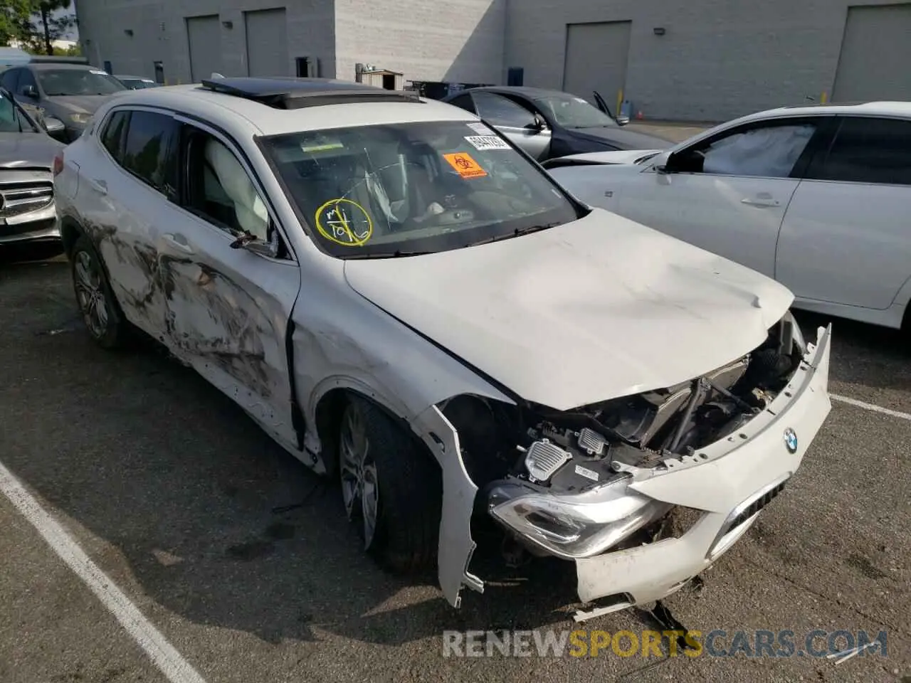 4 Photograph of a damaged car WBXYH9C09N5U02737 BMW X2 2022