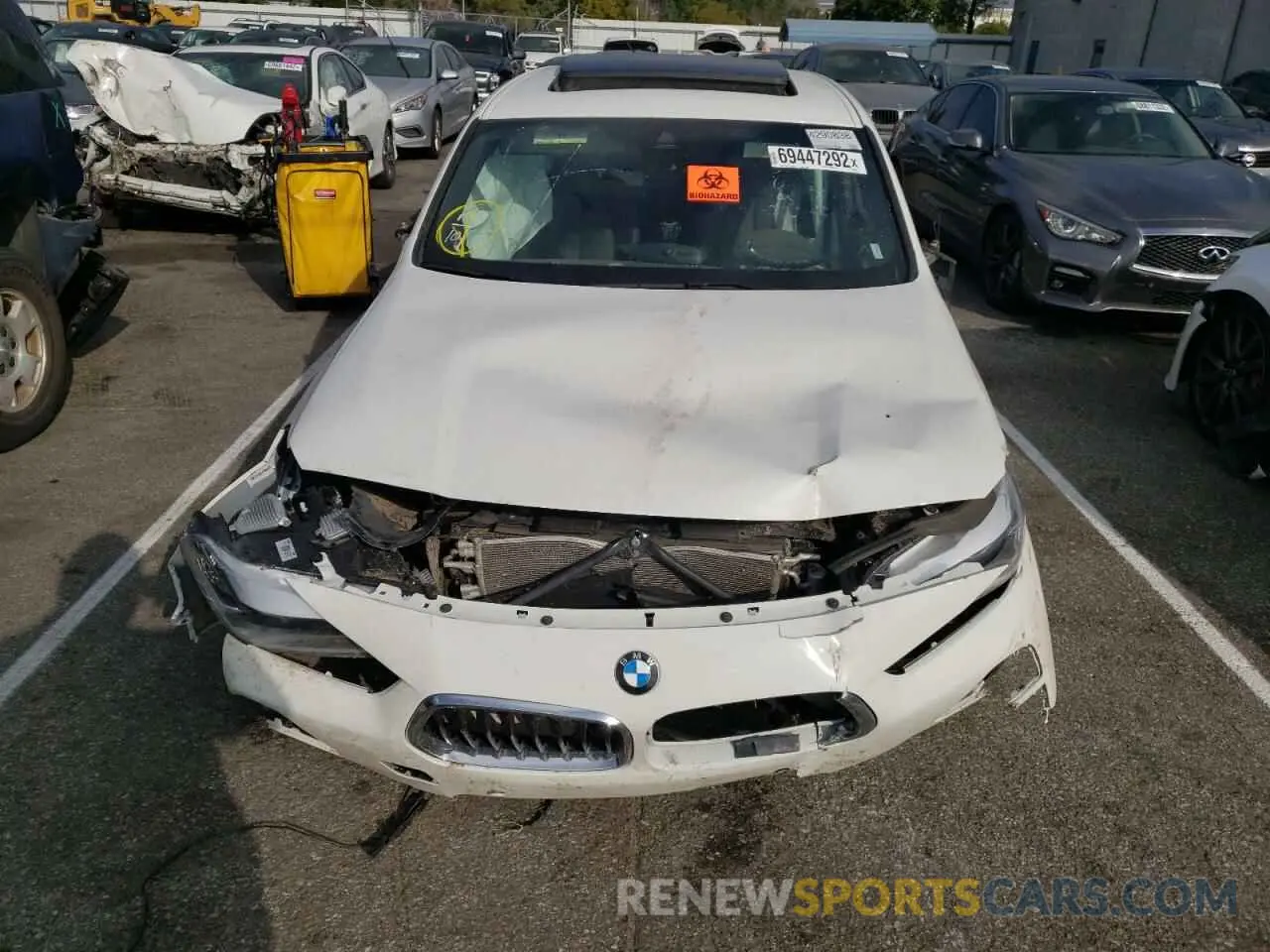 5 Photograph of a damaged car WBXYH9C09N5U02737 BMW X2 2022