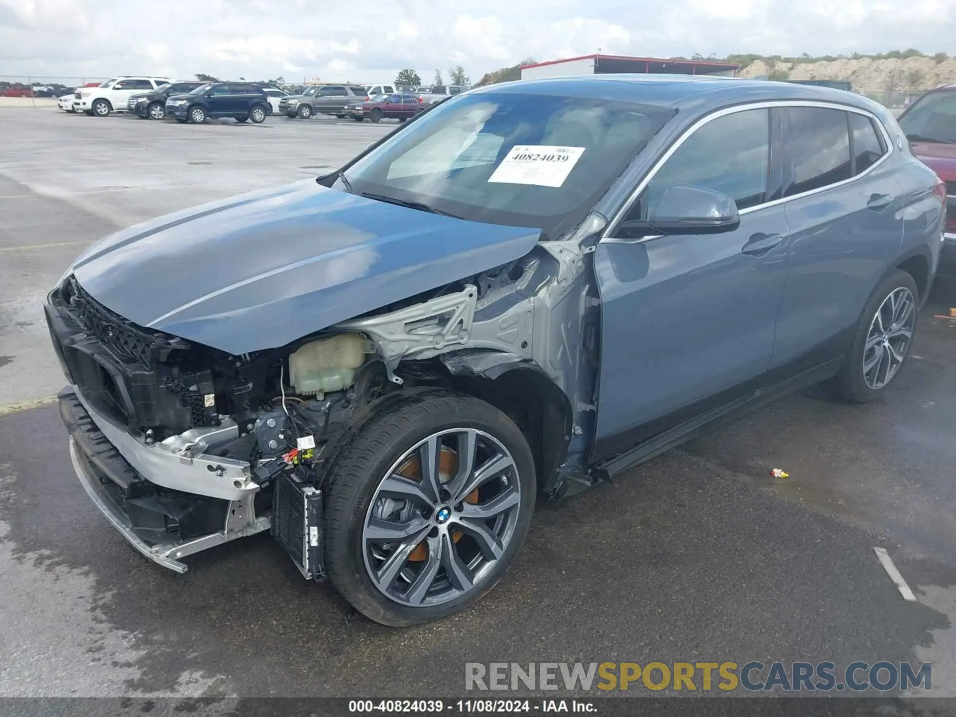 2 Photograph of a damaged car WBXYH9C09N5U74943 BMW X2 2022