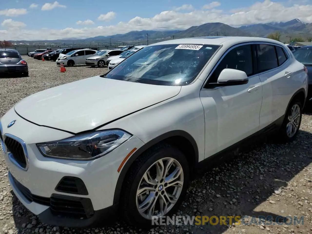 1 Photograph of a damaged car WBXYJ1C00N5U17584 BMW X2 2022