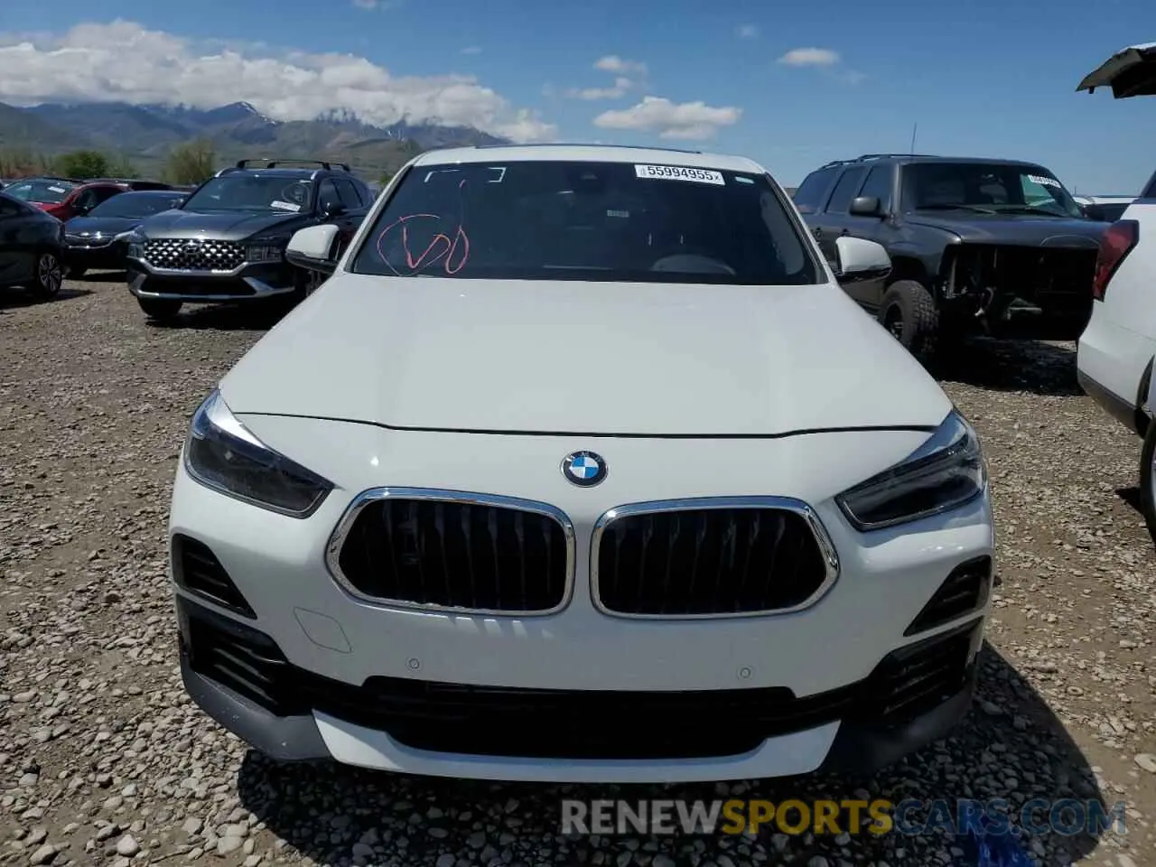 5 Photograph of a damaged car WBXYJ1C00N5U17584 BMW X2 2022