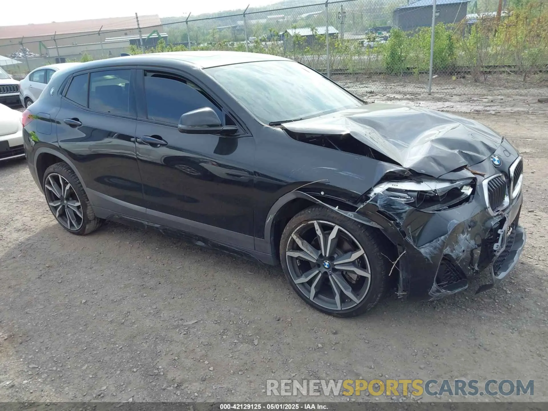 1 Photograph of a damaged car WBXYJ1C02N5T58490 BMW X2 2022
