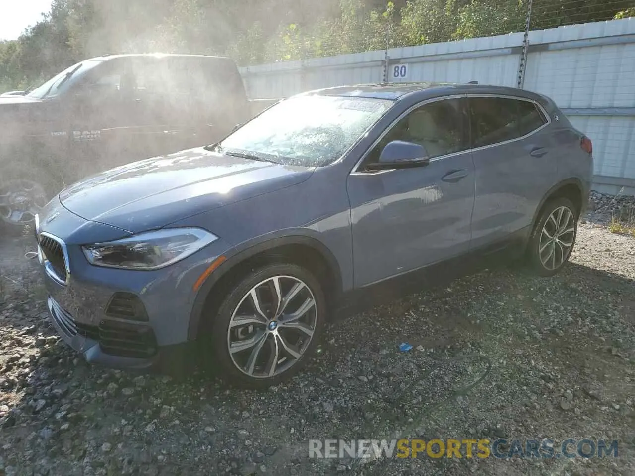 1 Photograph of a damaged car WBXYJ1C05N5T79009 BMW X2 2022