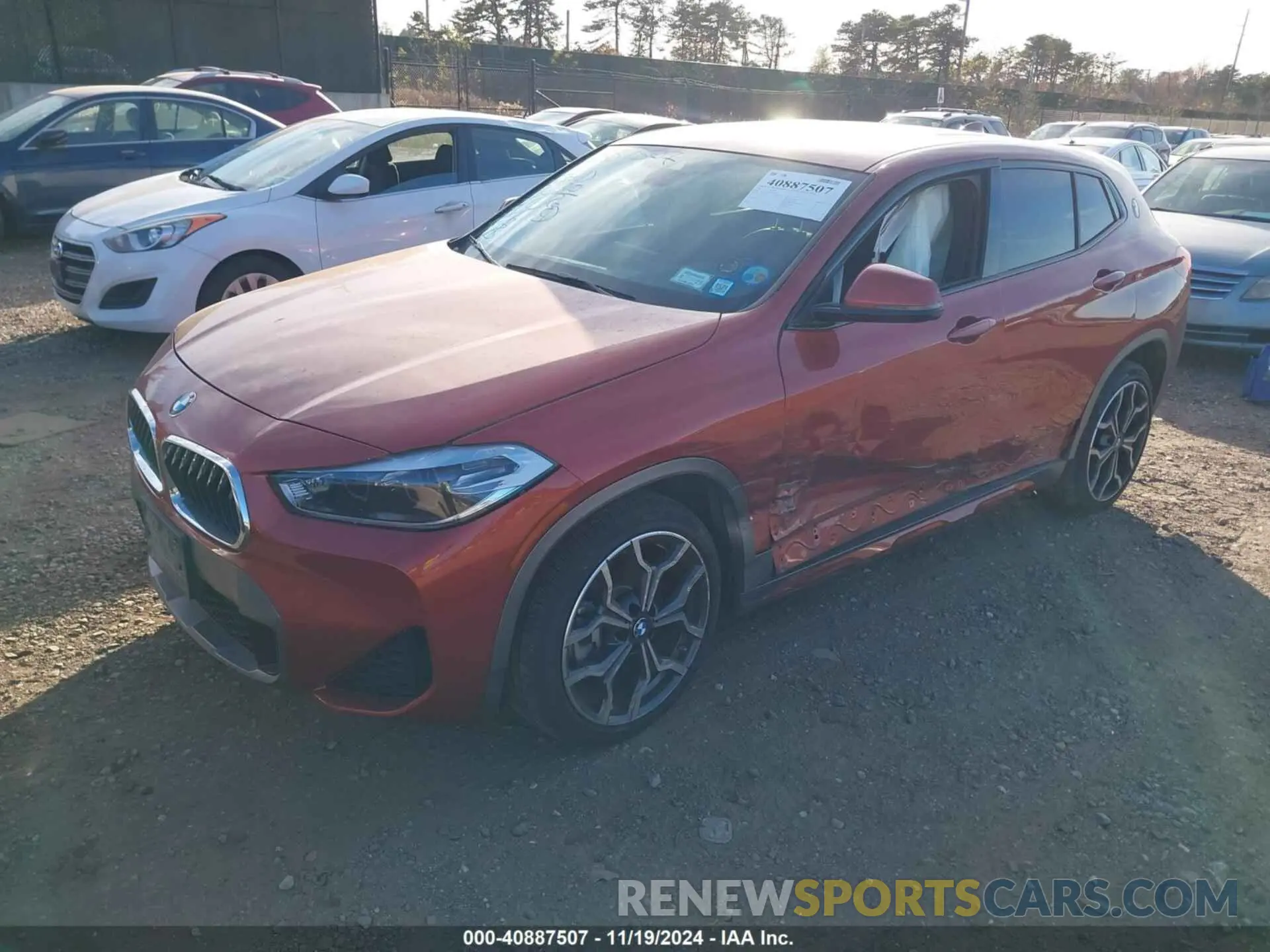 2 Photograph of a damaged car WBXYJ1C06N5U55109 BMW X2 2022