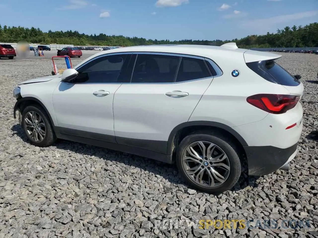 2 Photograph of a damaged car WBXYJ1C07N5U29893 BMW X2 2022