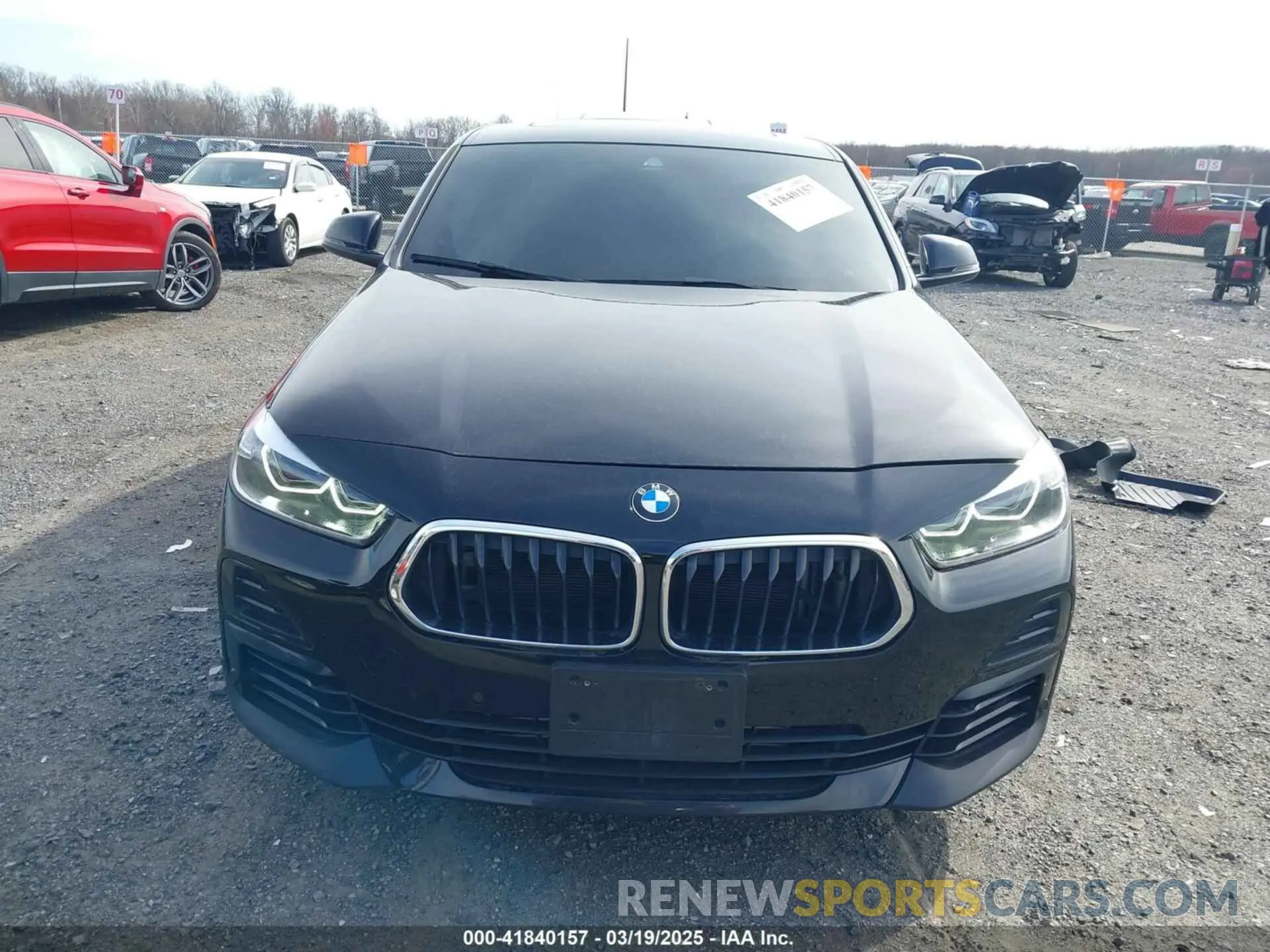 12 Photograph of a damaged car WBXYJ1C08N5U33290 BMW X2 2022