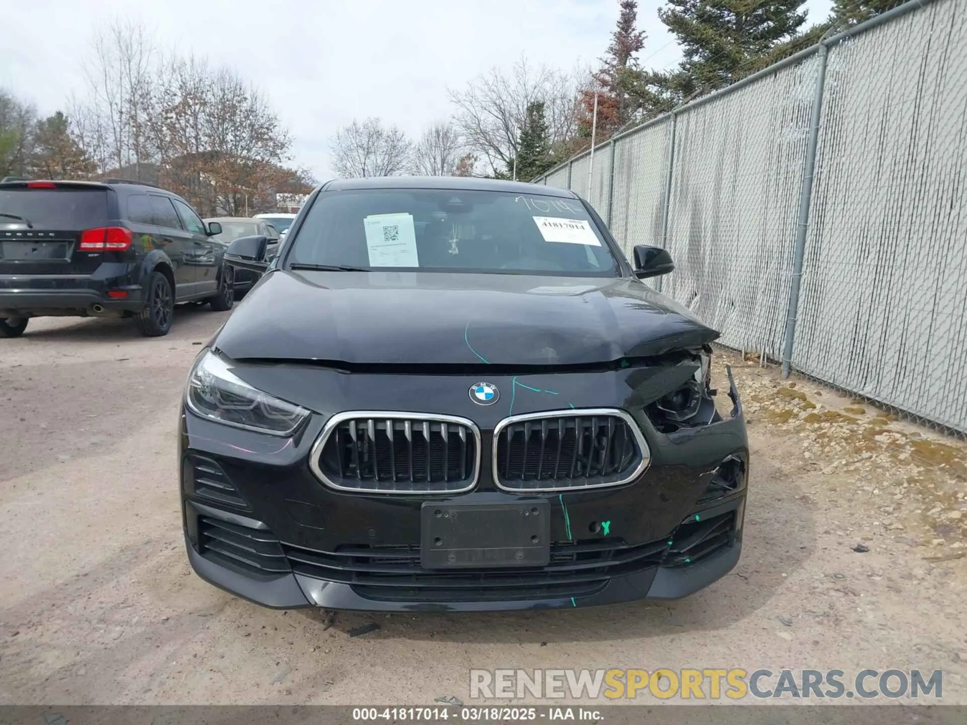 12 Photograph of a damaged car WBXYJ1C09N5U38465 BMW X2 2022