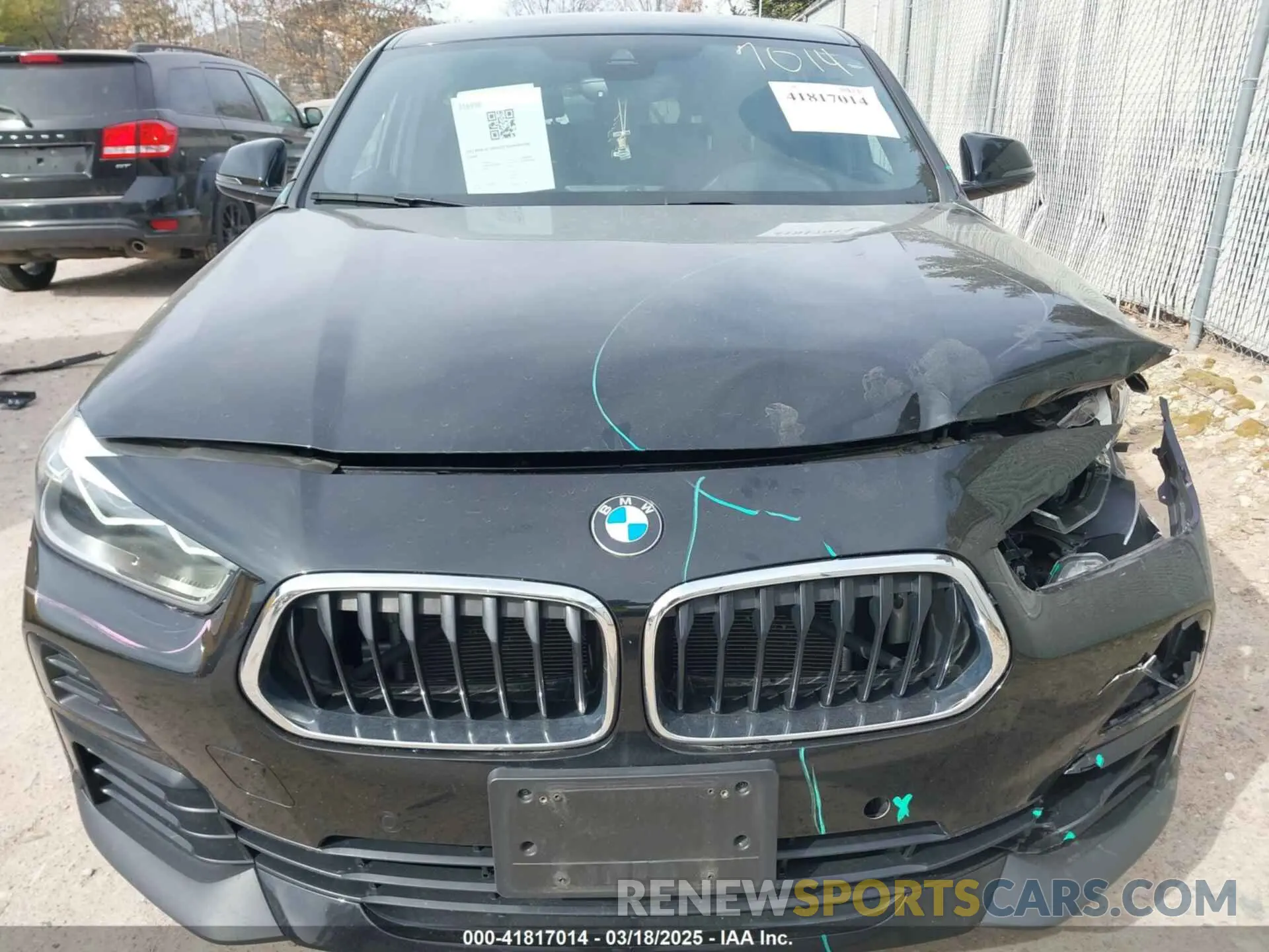 6 Photograph of a damaged car WBXYJ1C09N5U38465 BMW X2 2022