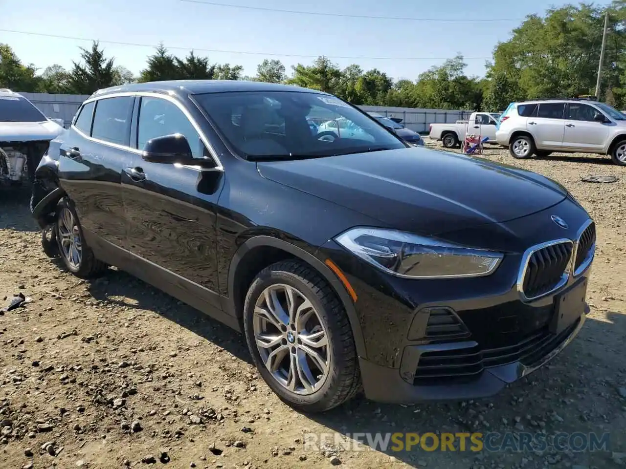 1 Photograph of a damaged car WBXYJ1C0XN5U33663 BMW X2 2022