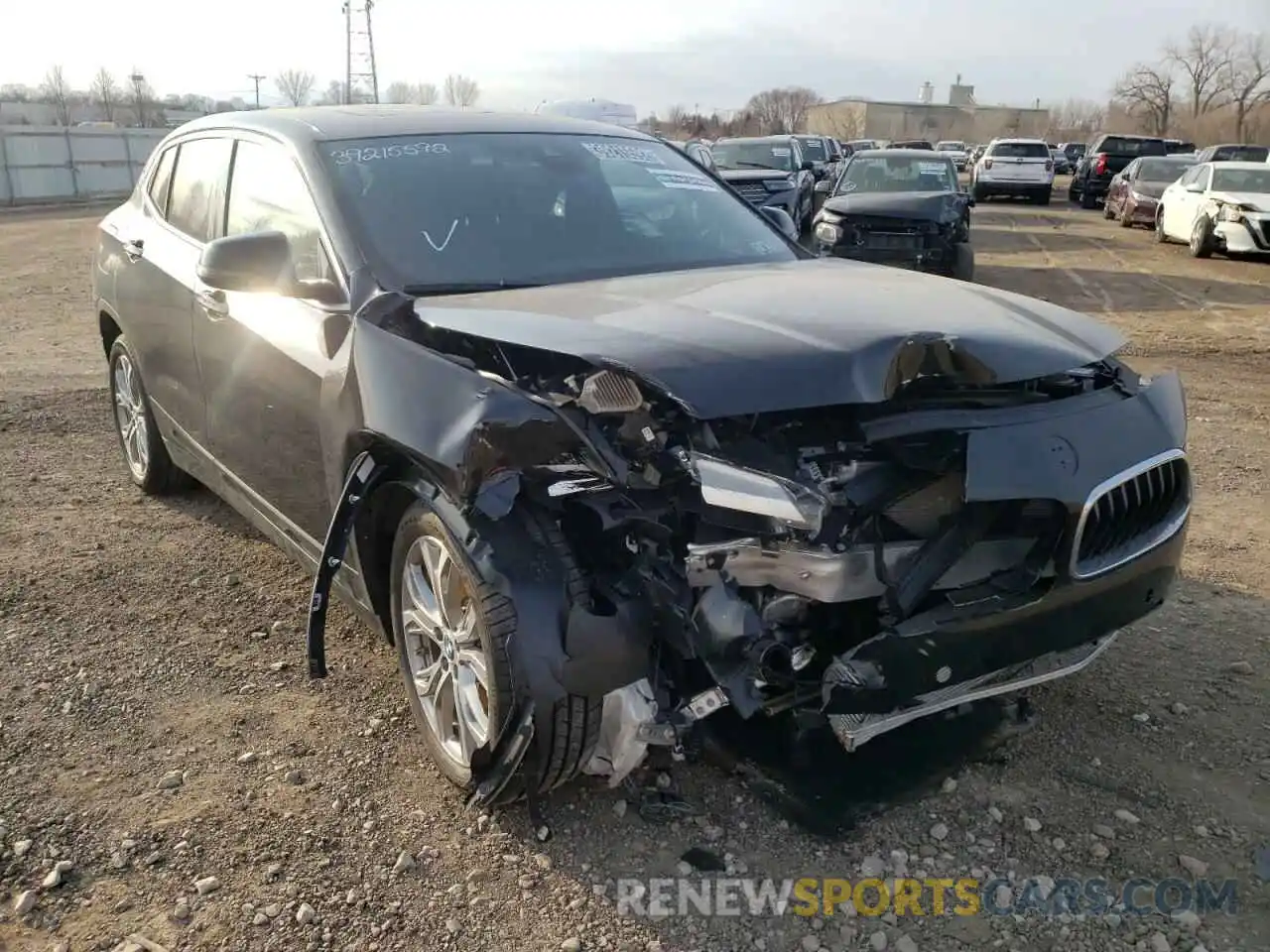 1 Photograph of a damaged car WBXYJ1C0XN5U44999 BMW X2 2022