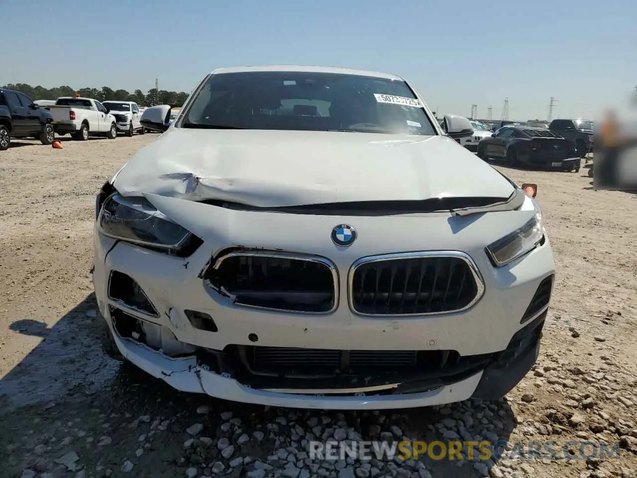 5 Photograph of a damaged car WBXYH9C00P5V38984 BMW X2 2023