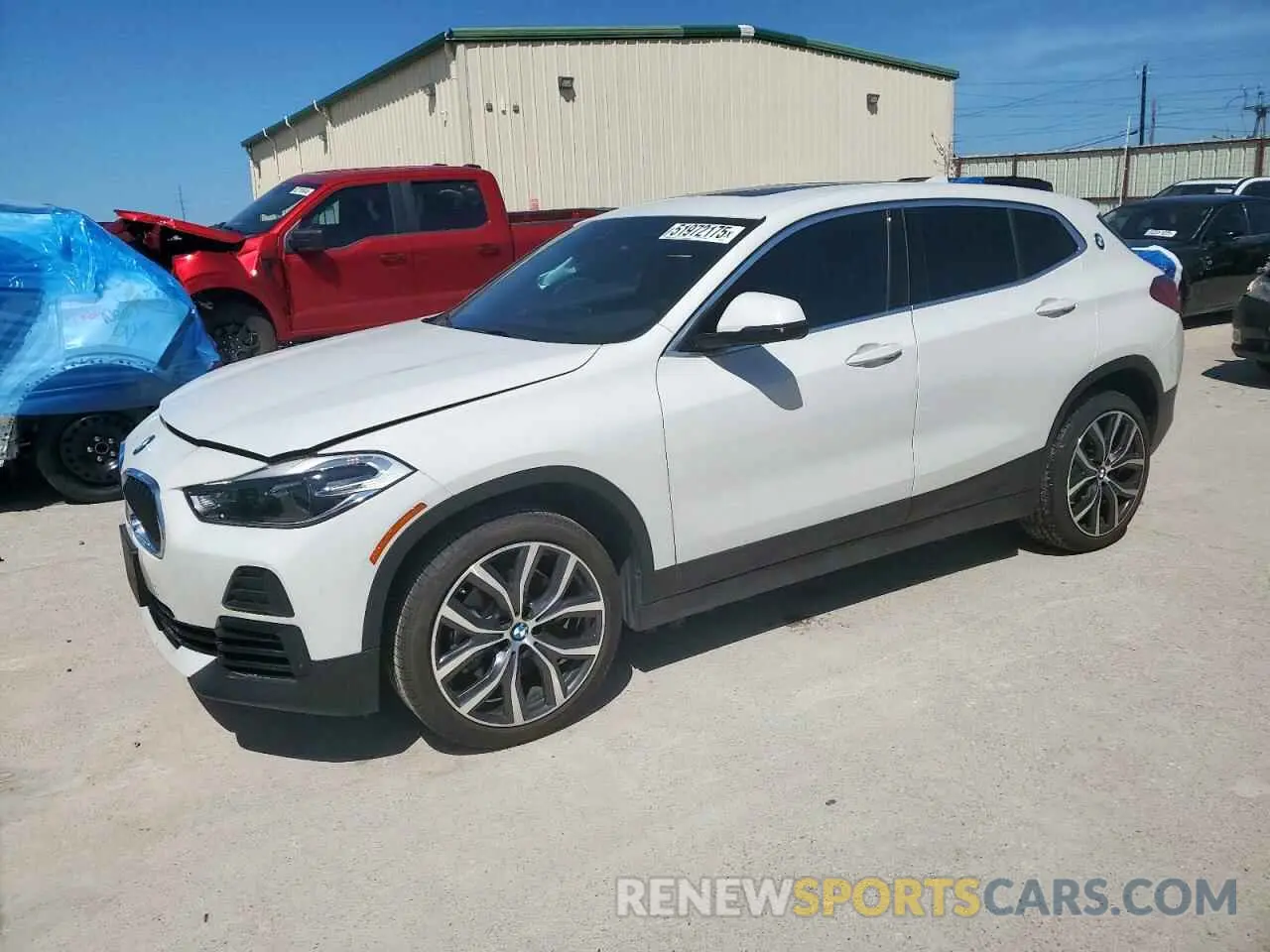 1 Photograph of a damaged car WBXYJ1C00P5V29319 BMW X2 2023