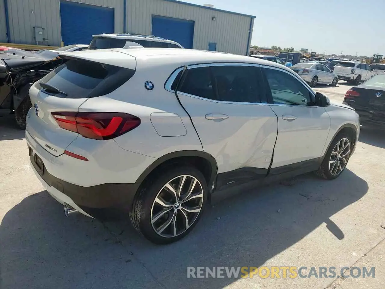 3 Photograph of a damaged car WBXYJ1C00P5V29319 BMW X2 2023