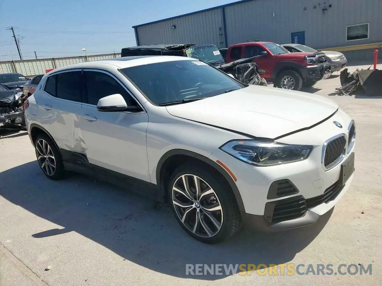 4 Photograph of a damaged car WBXYJ1C00P5V29319 BMW X2 2023
