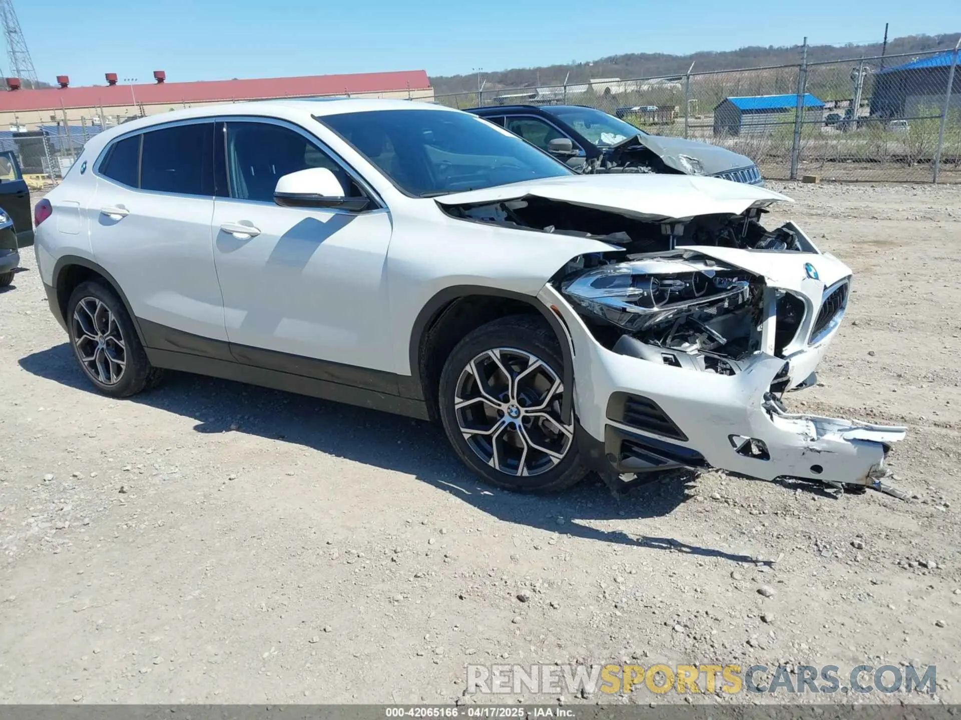 1 Photograph of a damaged car WBXYJ1C0XP5V29988 BMW X2 2023