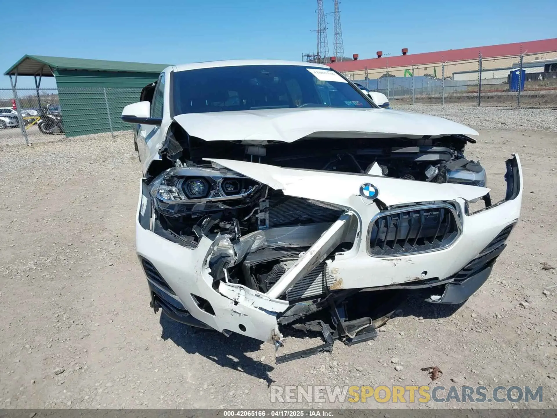 6 Photograph of a damaged car WBXYJ1C0XP5V29988 BMW X2 2023